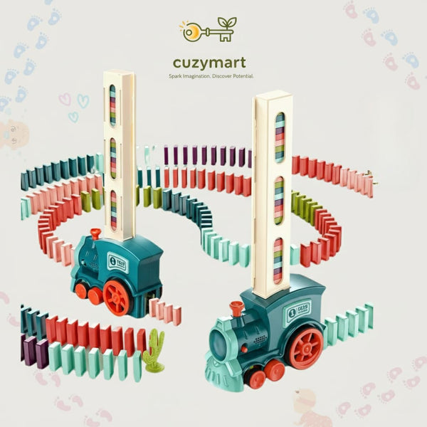 Motorized Brick Track Puzzle Set